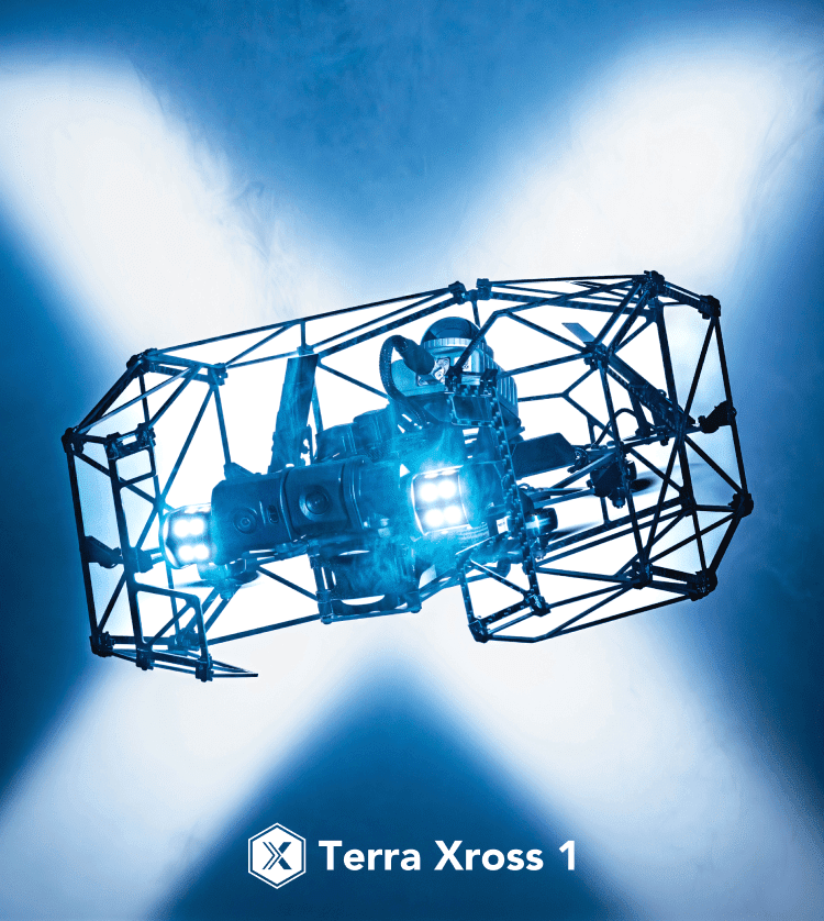 屋内点検用ドローン「TerraXross1」特設サイト・プロモーション動画制作