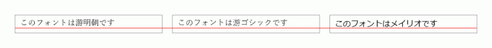 Windows8.1のIE11での表示